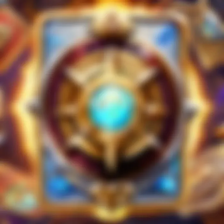 Detailed infographic on card synergies in Hearthstone