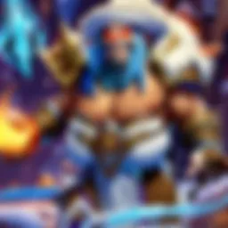 Azuzar showcasing its unique card art