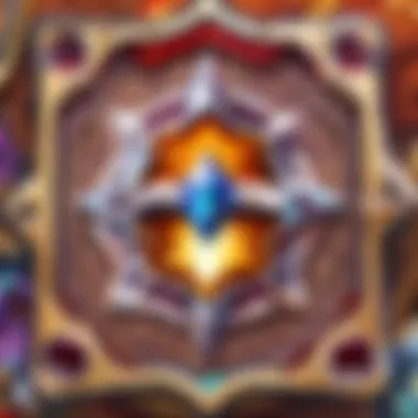 Illustration of Hearthstone cards being gifted