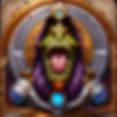 An intricate diagram illustrating the mechanics of BG rewards in Hearthstone