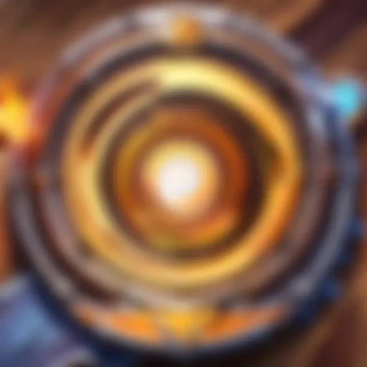 Illustration of a Digital Hearthstone Game Board