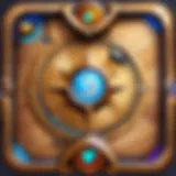 User interface of a Hearthstone deck tracker on a mobile device