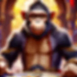 Engaging gameplay moment in Hearthstone showcasing Crazy Monkeey