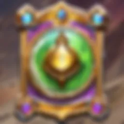 A beautifully designed custom card showcasing unique art and effects