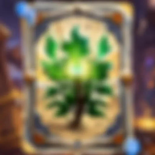 Enigmatic Card Sprouting in Hearthstone