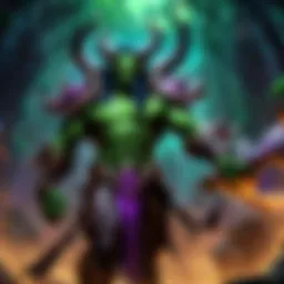 Enigmatic Illustration of Illidan