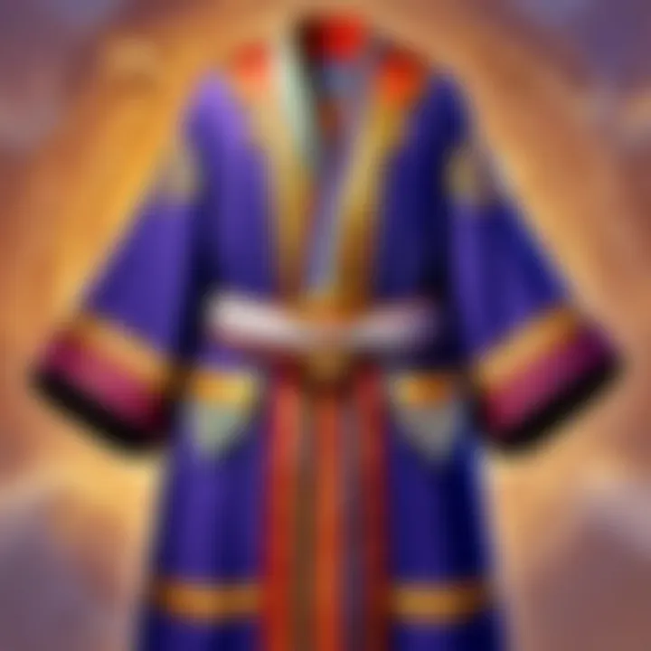 Enigmatic Symbols Revealed on Duster Robe