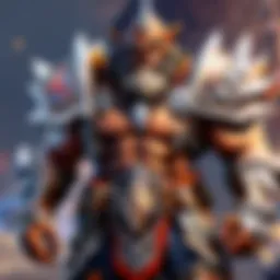 A Dark Iron Dwarf showcasing their unique armor and weaponry