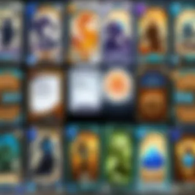 A strategic layout highlighting the evolution of Hearthstone deck archetypes over time