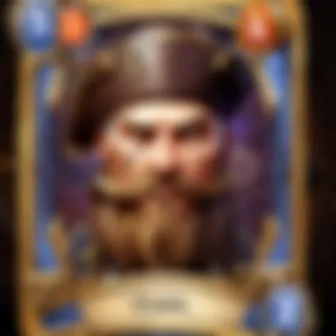 Strategic Interactions in Pirate Card Gameplay Gameplay scenario highlighting strategic interactions between Pirate cards
