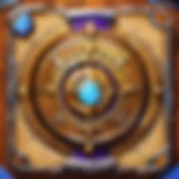 A strategic gameplay moment in Hearthstone showcasing a custom deck in action.