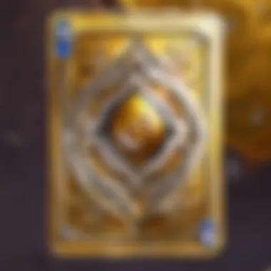 Golden Card showcase in Hearthstone