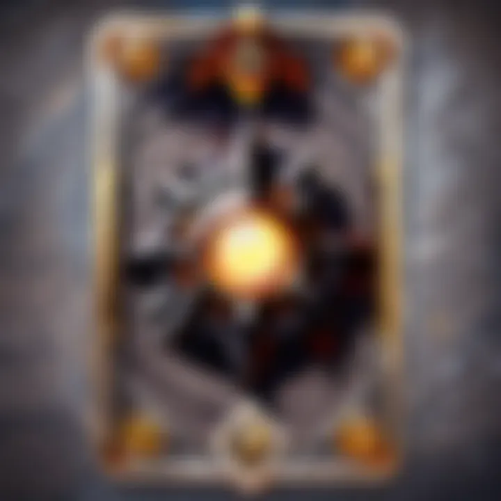 A detailed illustration of Dark Iron cards in Hearthstone showcasing their unique features.