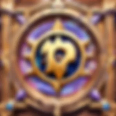 Showcase of Hearthstone memorabilia and merchandise