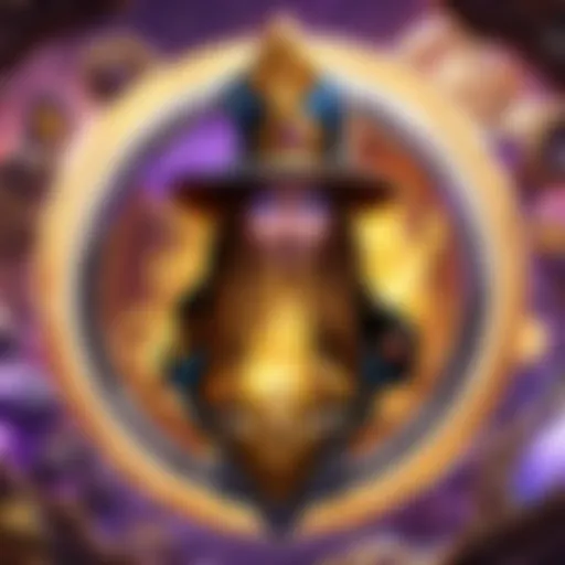 Twitch Prime logo intertwined with Hearthstone card art