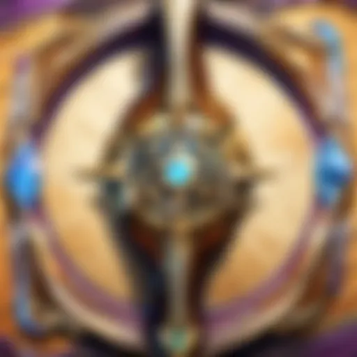 Strategic card placement in Hearthstone with warrior focus