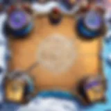 Strategic Placement of Wildaxe in Hearthstone Gameplay