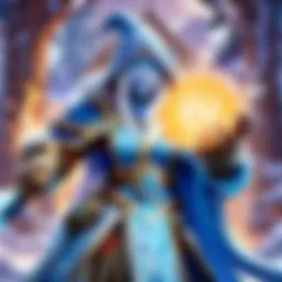 Frost Mage Conjuring Ice