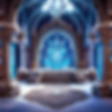 Frozen Play Castle Interior Design