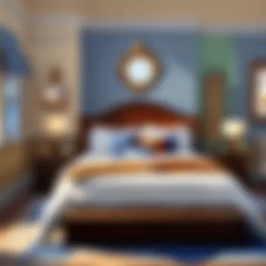 Luxurious Hearthstone Palette Bedroom Design