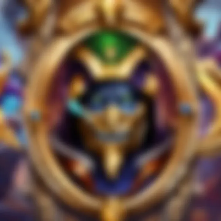 A close-up of Hearthstone cards with Prime Gaming rewards highlighted.