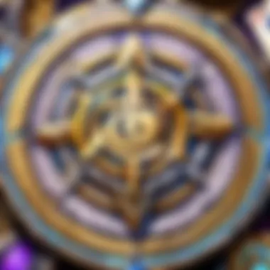 A Hearthstone game scene highlighting in-game purchases facilitated by Amazon Coins.