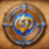 Hearthstone logo displayed on a gaming screen