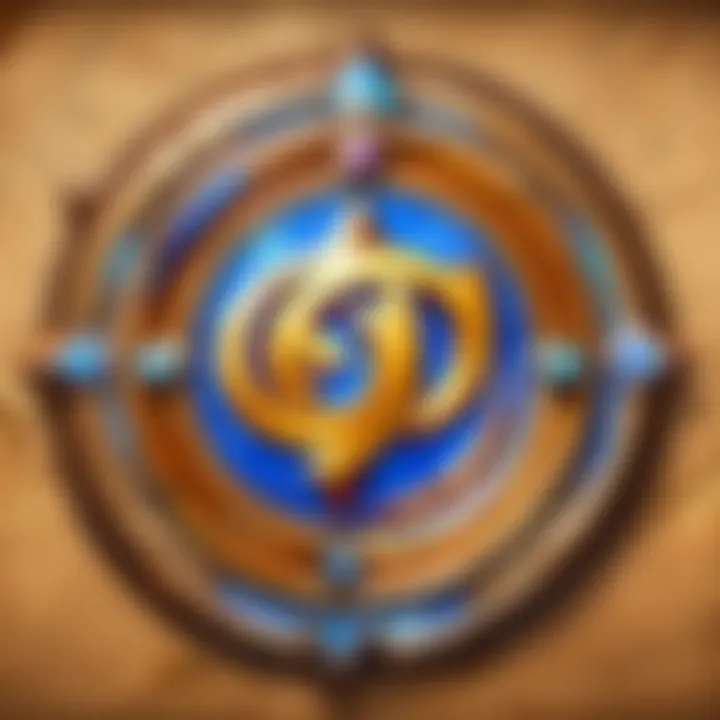 Hearthstone logo displayed on a gaming screen