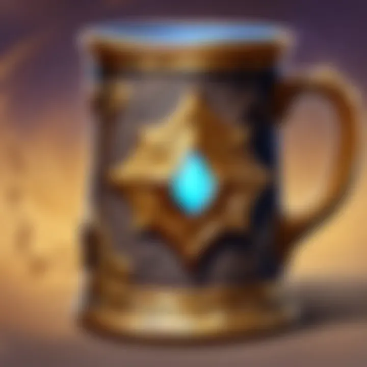 Elegant Hearthstone Mug Design