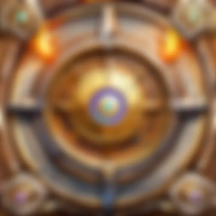 Abstract representation of unlocking secrets in Hearthstone