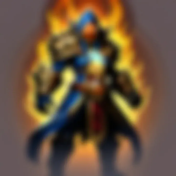 Minimalist Hearthstone Silhouette