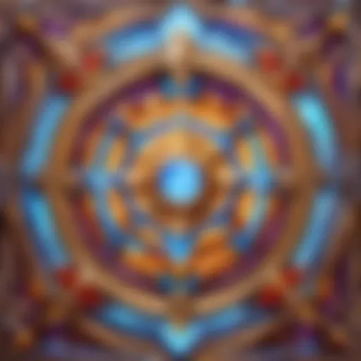 Vibrant Hearthstone Tapestry