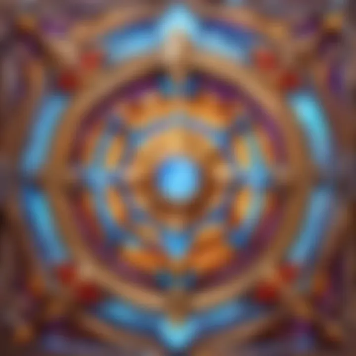 Vibrant Hearthstone Tapestry