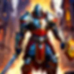 Medieval Knight in Battle