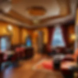 Luxurious Gaming Lounge at Hearthstone Inn