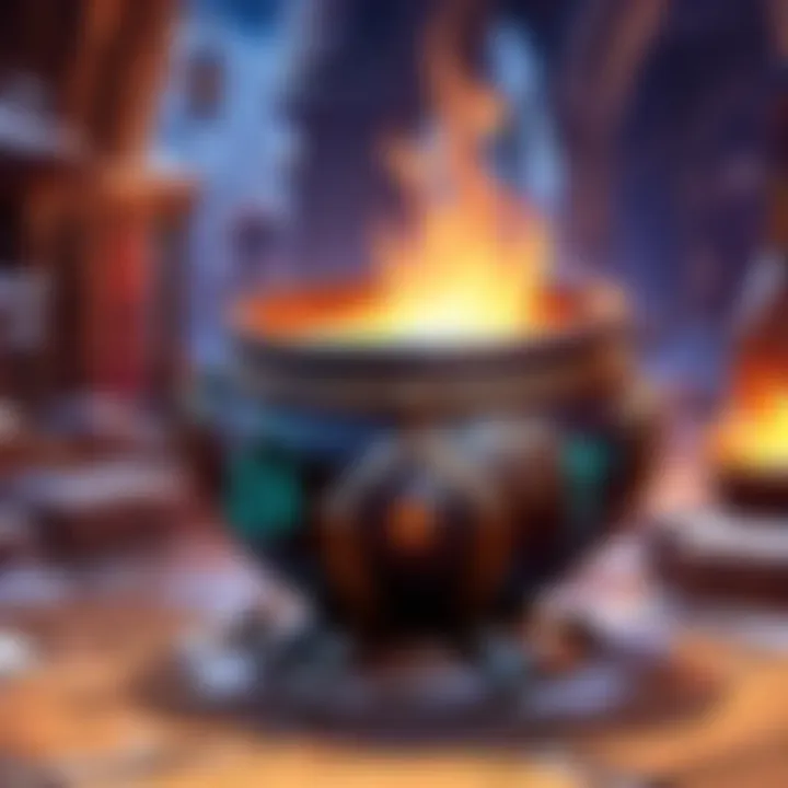 Magical Hearthstone Cauldron