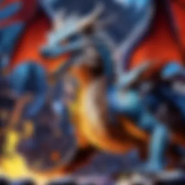 Majestic Dragon Wallpaper in Enchanted Forest