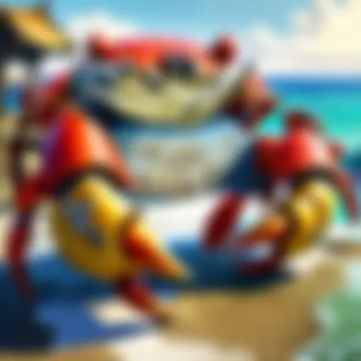 Mighty Crab Claw - Hearthstone Card Illustration