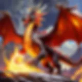 Mystical Firestorm Dragon