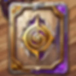 Mystical Hearthstone Card Back Design