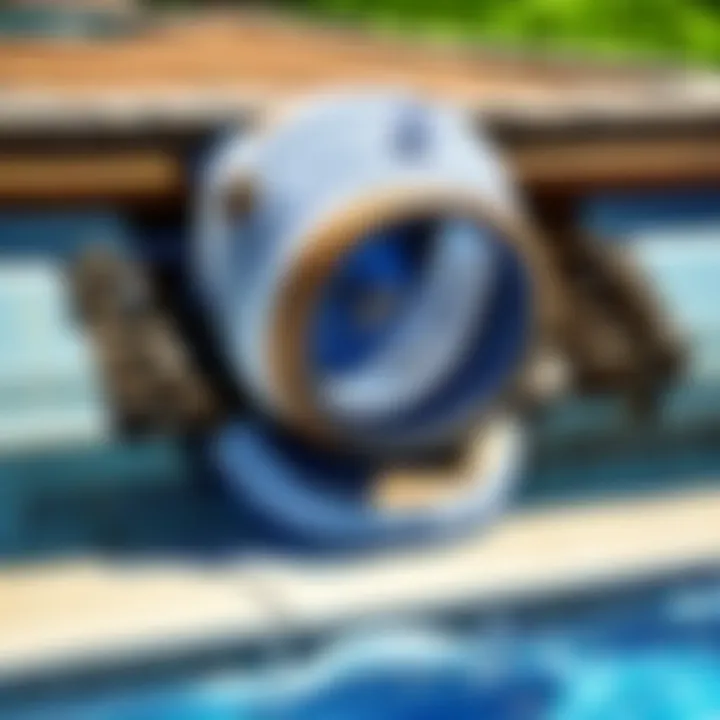 Illustration of Pool Maintenance Tips with Mainstays Vacuum Head