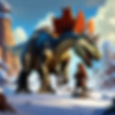 Prehistoric Dreamscape: A Surreal Glimpse into the Past Surreal Dinosaur Dreamscape