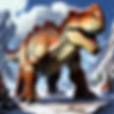 Prehistoric Sketch: Unveiling the Ancient Giants Intricate Fossil Sketch