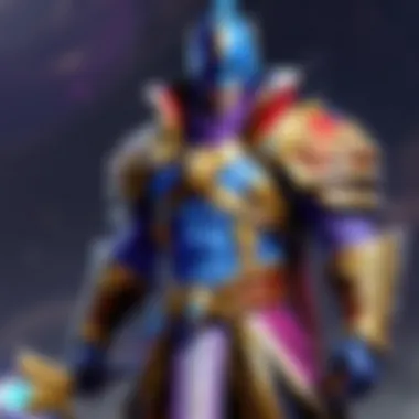 Mystical Aura Surrounding Prince Warrior