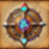 An artistic representation of the Shaman class symbol