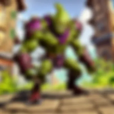 Strategic positioning of the Green Goblin in Hearthstone