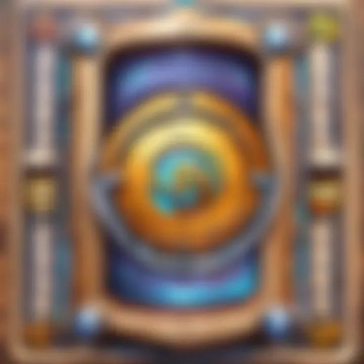 A digital interface showcasing a Hearthstone deck calculator in action