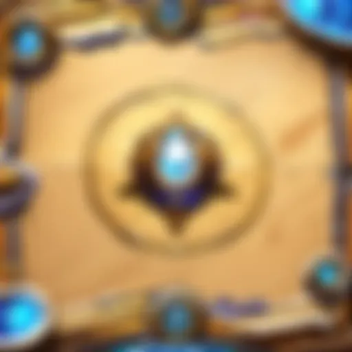 Strategic card placements in Hearthstone