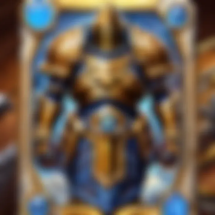 Evolution of armor cards through different Hearthstone expansions