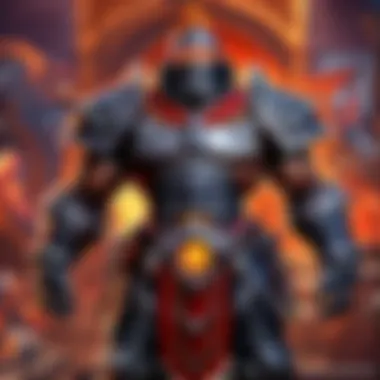 Infographic showcasing dark iron's attributes and how it influences gameplay strategies